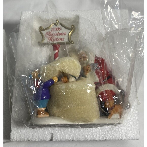 Dept 56 The Original Snow Village Santa Comes to Town 2009 NIB Figurine 807285 - Picture 2 of 10